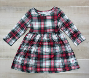 Red & Green Christmas dress