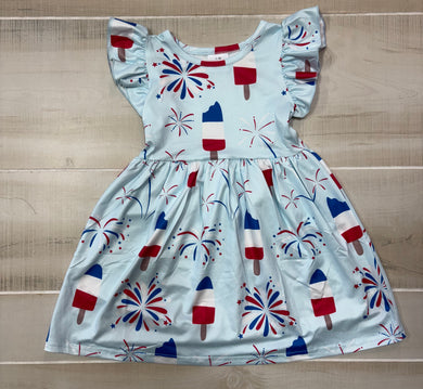 4th of July popsicle dress