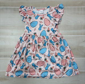 Easter bunny/egg/carrot dress
