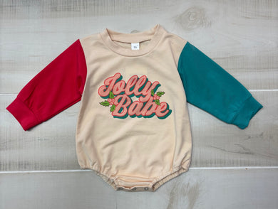 Jolly Babe Christmas Onesie