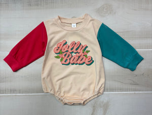 Jolly Babe Christmas Onesie