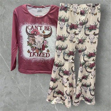Can't be tamed longhorn bell outfit