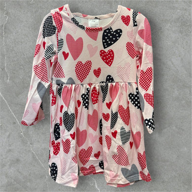 Light pink Valentine theme dress