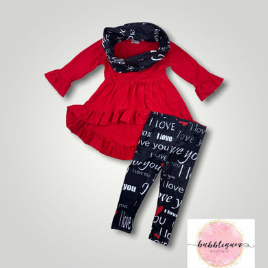 3 Piece Valentine's Outfit